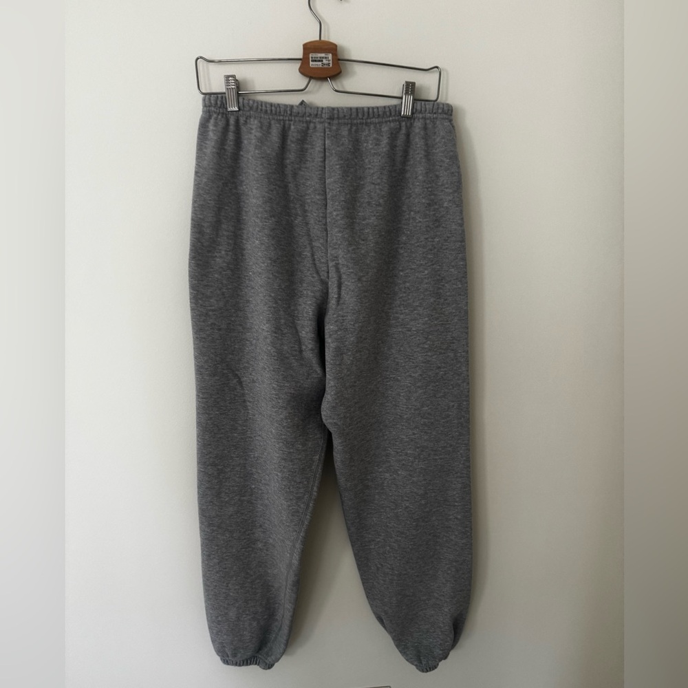 Skims Cotton Fleece Classic Jogger in Medium Heather Grey